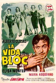 La Vida En Un Bloc (1956) afişi