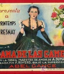 La Dame Aux Camélias (1934) afişi