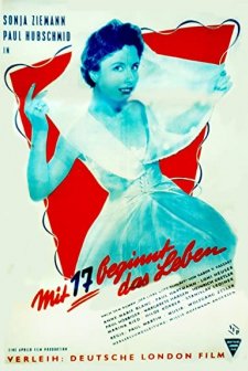 Mit Siebzehn Beginnt Das Leben (1953) afişi