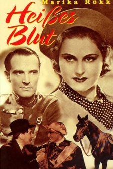 Heißes Blut (1936) afişi