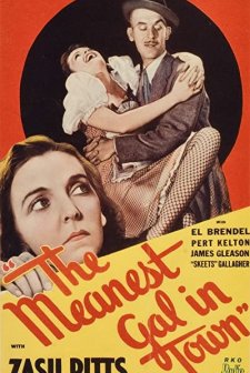 The Meanest Gal in Town (1934) afişi