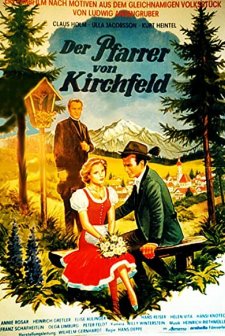 Der Pfarrer von Kirchfeld (1955) afişi