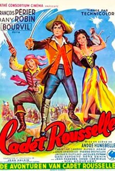 Cadet Rousselle (1954) afişi