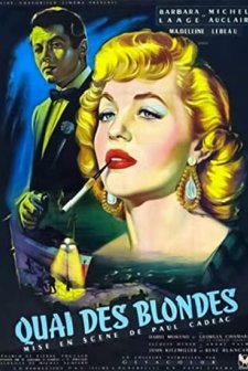 Quai Des Blondes (1954) afişi