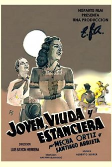 Joven, Viuda Y Estanciera (1941) afişi