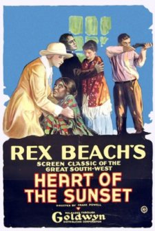 Heart Of The Sunset (1918) afişi