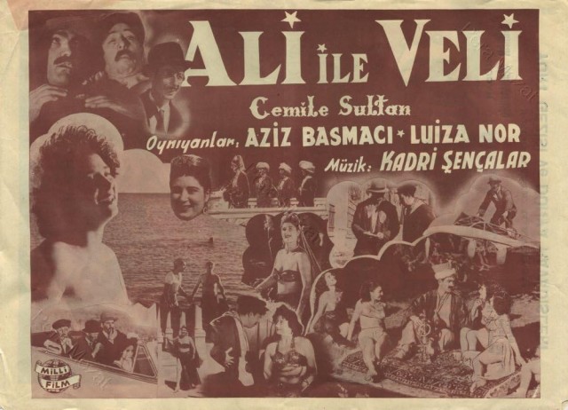 Ali ile Veli (1951) afişi