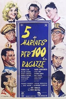 5 Marines Per 100 Ragazze (1961) afişi