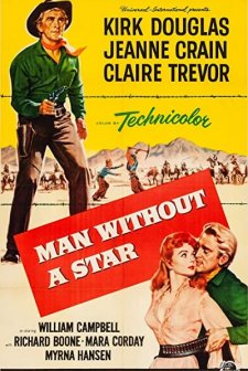 Man Without A Star (1955) afişi