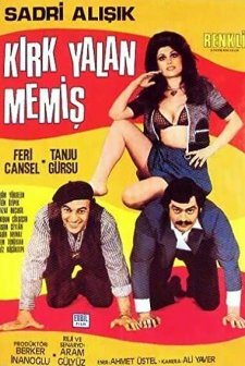 Kırk Yalan Memiş (1972) afişi