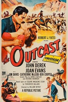 The Outcast (1954) afişi