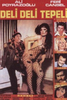 Deli Deli Tepeli (1975) afişi