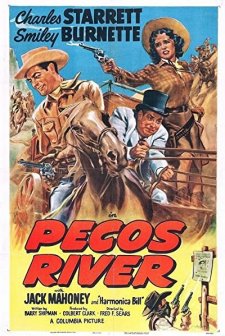Pecos River (1951) afişi