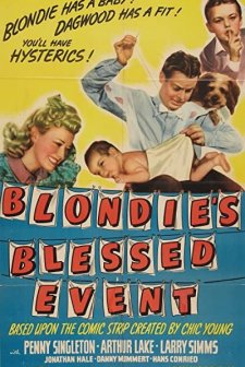 Blondie's Blessed Event (1942) afişi