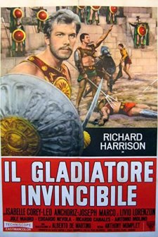 Il gladiatore invincibile (1961) afişi