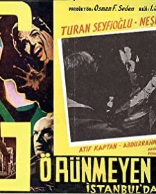 Görünmeyen Adam İstanbul'da (1955) afişi