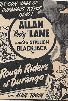 Rough Riders Of Durango (1951) afişi