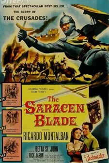 The Saracen Blade (1954) afişi