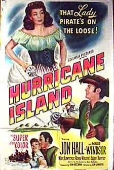 Hurricane Island (1951) afişi