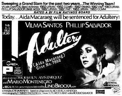 Adultery (aida Macaraeg Case No. 7892) (1984) afişi