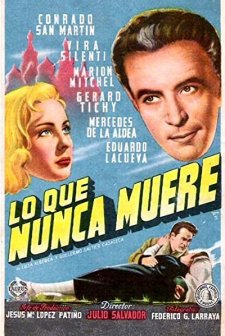 Lo Que Nunca Muere (1955) afişi