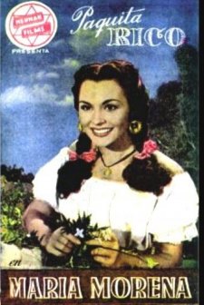 María Morena (1952) afişi
