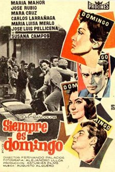 Siempre Es Domingo (1961) afişi