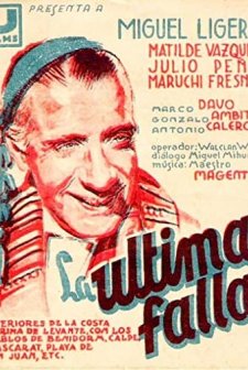 La última Falla (1940) afişi