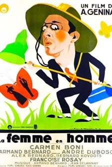 La femme en homme (1932) afişi