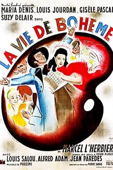 La Vie De Bohème (1945) afişi