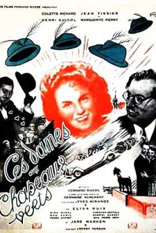 Ces Dames Aux Chapeaux Verts (1949) afişi