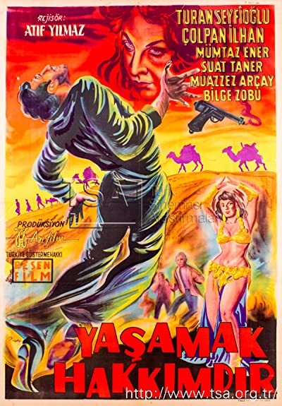 Yaşamak Hakkımdır (1958) afişi