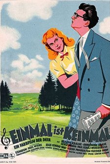 Einmal Ist Keinmal (1955) afişi