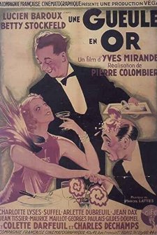 Une Gueule En Or (1936) afişi