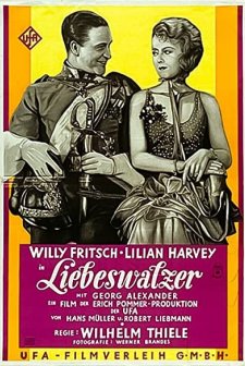 Liebeswalzer (1930) afişi