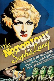The Notorious Sophie Lang (1934) afişi