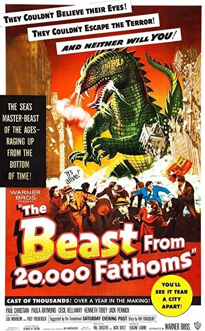 The Beast From 20,000 Fathoms (1953) afişi