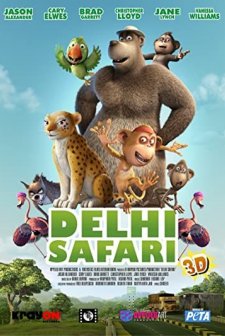 Delhi Safari (2012) afişi