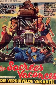 Ces Sacrées Vacances (1956) afişi