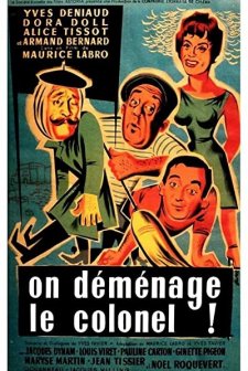 On Déménage Le Colonel (1955) afişi