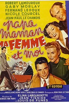 Papa, Maman, Ma Femme Et Moi... (1955) afişi