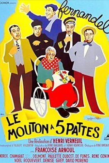 Le Mouton à Cinq Pattes (1954) afişi
