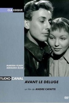 Avant Le Déluge (1954) afişi
