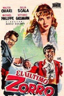 Il sogno di Zorro (1952) afişi