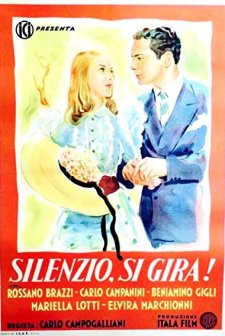Silenzio, Si Gira! (1943) afişi