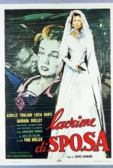 Lacrime Di Sposa (1955) afişi