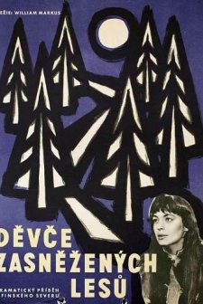 Lumisten Metsien Tyttö (1960) afişi