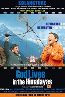 God Lives In The Himalayas (2009) afişi