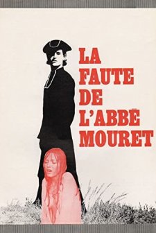 La Faute De L'abbé Mouret (1970) afişi