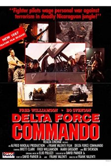 Delta Force Commando (1988) afişi
